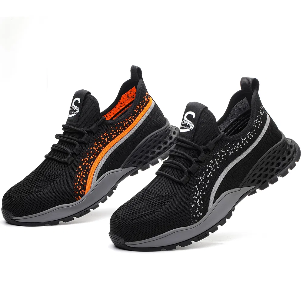 Zapatillas deportivas de seguridad para correr y hacer senderismo en el trabajo