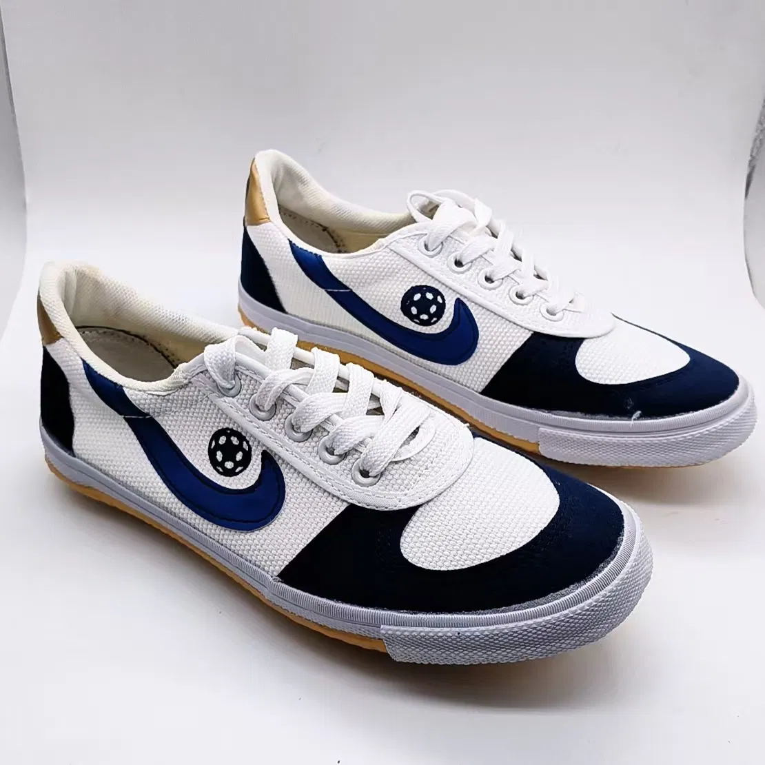 Zapatos deportivos de lona ligeros y transpirables con suela de caucho vulcanizado