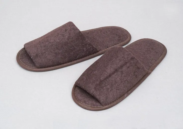 Zapatillas de hotel premium para hombres y mujeres - Hechas a mano con suave toalla de algodón