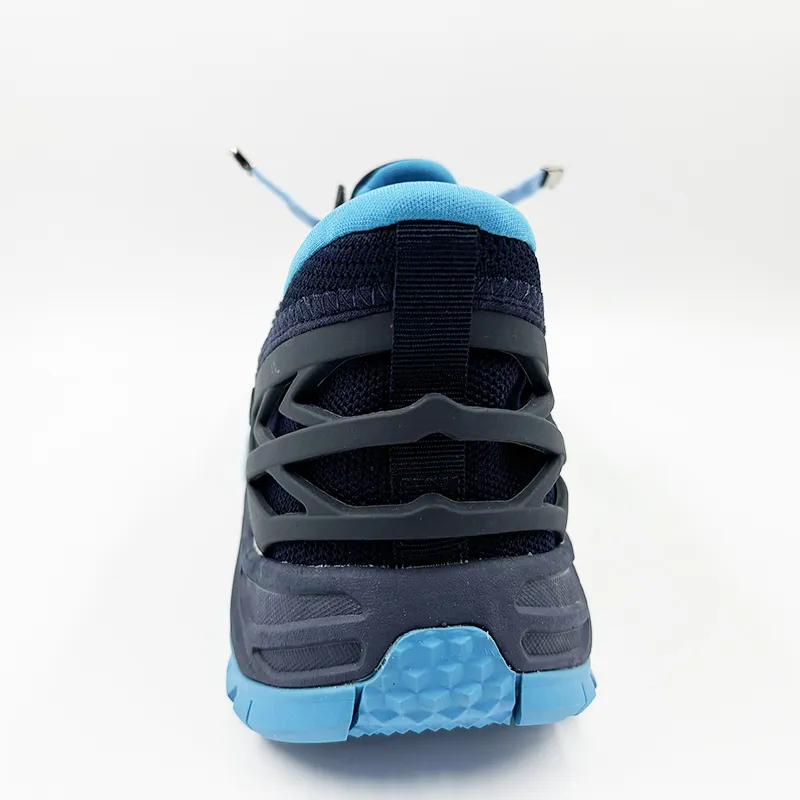 Zapatos de seguridad ligeros transpirables de acero para hombre Trabajo Zapatos