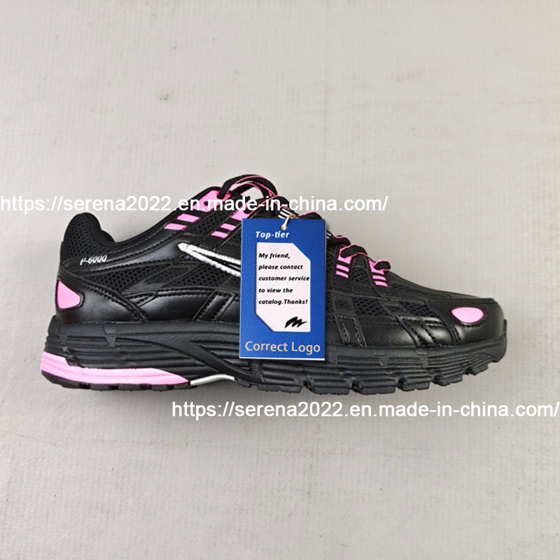 Zapatillas de correr bajas, suaves, cómodas, resistentes al desgaste, transpirables y de punta redonda P-6000
