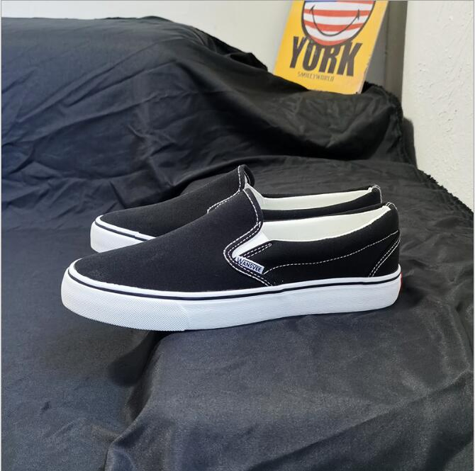 Zapatos de lona vulcanizados para hombres, zapatillas casuales, zapatos sin cordones
