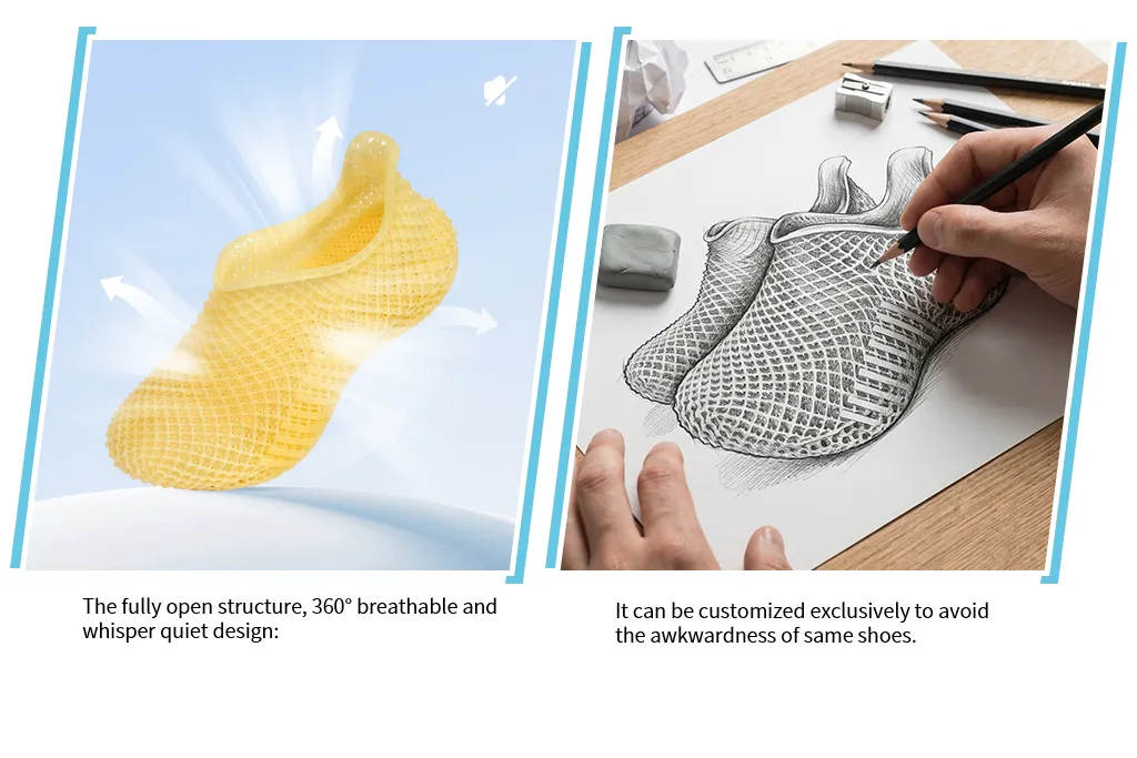 3D Material de resina impresa Plataforma Tacones Altos Damas Antideslizante Transpirable 2026 Zapatos