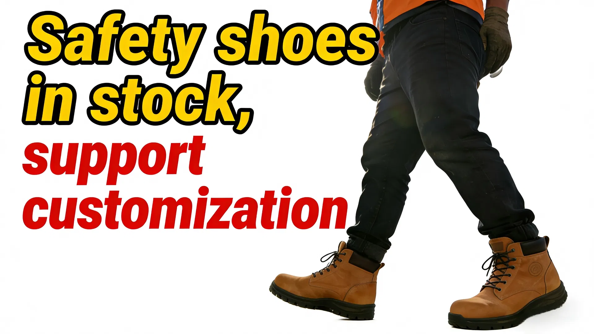 Zapatos de seguridad ligeros con punta de acero anti-perforación para hombres