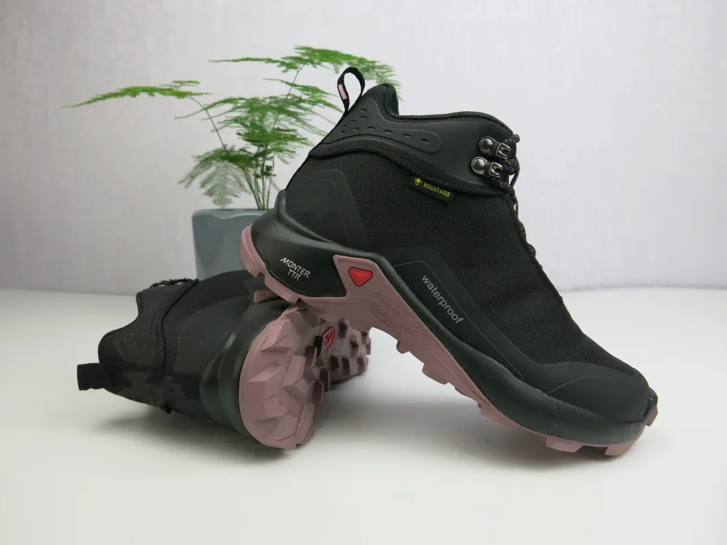 Zapatos de construcción impermeables MID - Botas de senderismo al aire libre