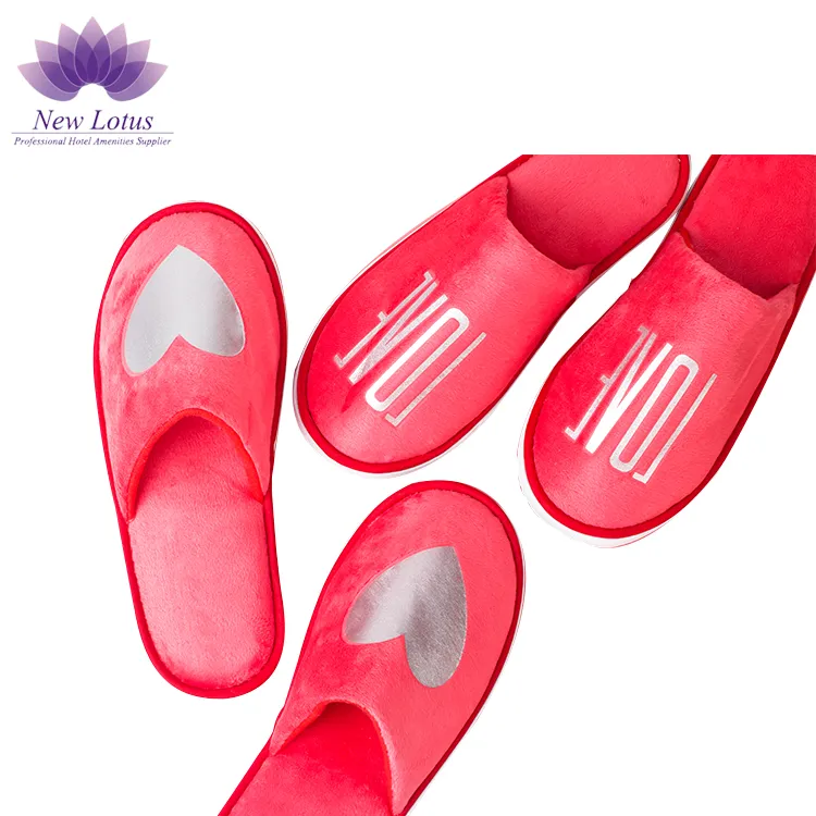 Zapatillas de hotel personalizadas con logo EVA baratas desechables para baño de hotel