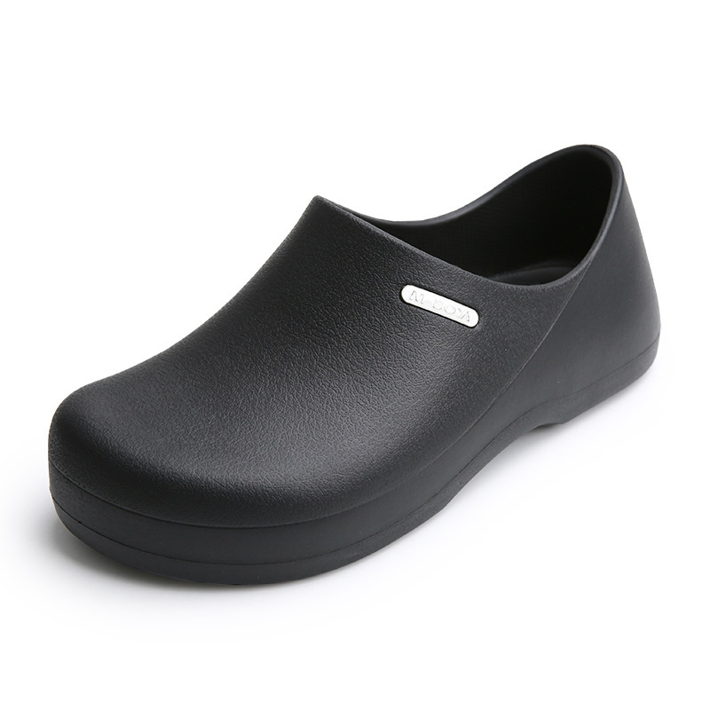 Zapatos de chef JDS Premium de stock, a prueba de aceite, antideslizantes, cómodos para la seguridad en la cocina durante turnos largos