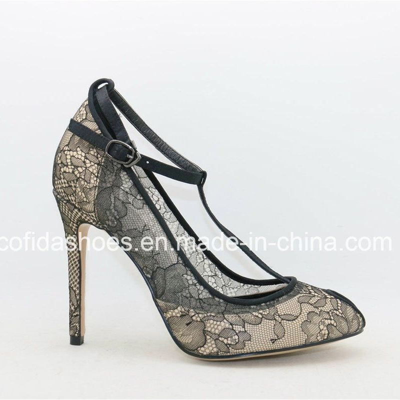 Zapatos de tacón alto de moda para mujeres, zapatos de punta descubierta
