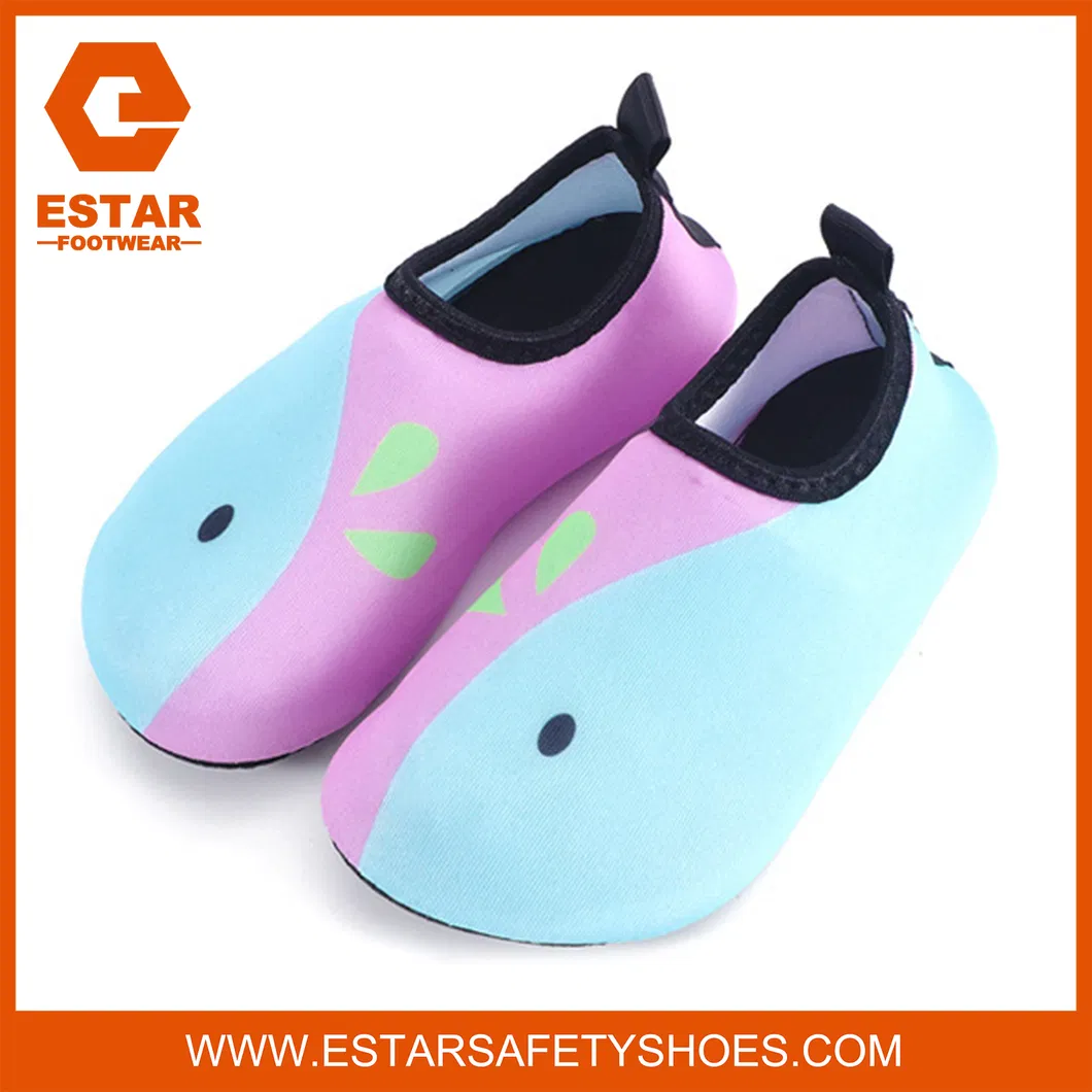 Zapatos de playa de agua para niños, secos rápidamente, sin suela, para deportes al aire libre