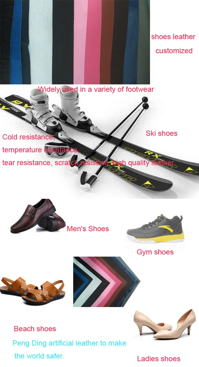 Certificación de Oro SGS Zapato Deportivo de PVC para Exterior Cuero Cuero Artificial