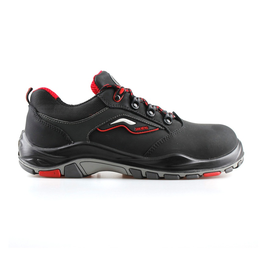 Zapatos de seguridad para hombres de construcción cómodos con protección para los dedos