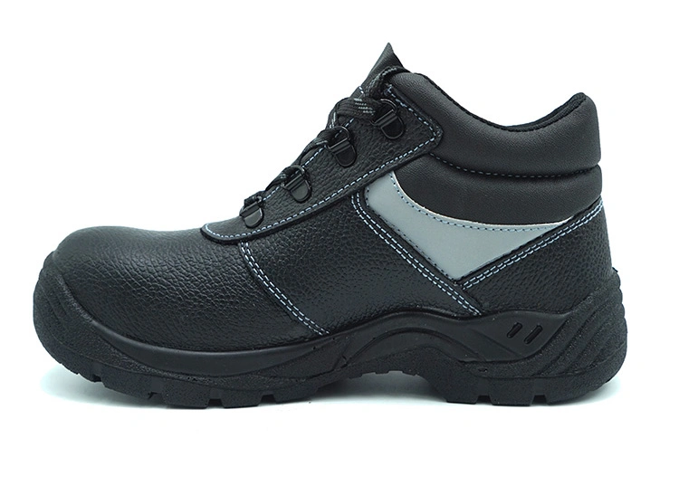 Zapatos de trabajo de seguridad con punta de acero de cuero genuino para hombres, mejores botas de trabajo de punta de acero de Europa, zapatos de seguridad CE