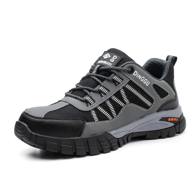 Zapatos de seguridad Dinggu con cumplimiento de estándares CE/ASTM