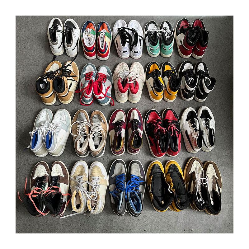 Zapatos de cuero usados para hombres y mujeres, tacones altos, running, patinaje, deportes, venta al por mayor de marcas reconocidas, internacional, Reino Unido