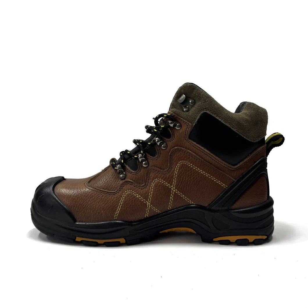 Zapatos de trabajo de alta calidad con punta de acero, zapatos de seguridad