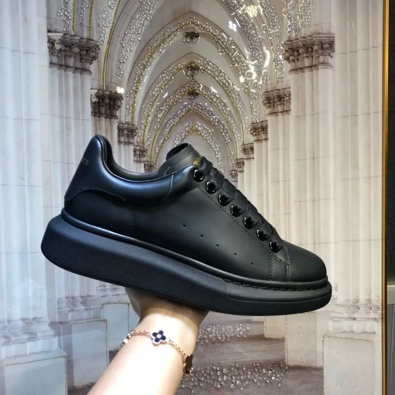 Zapatos de lujo de diseñador blancos, zapatillas de moda, deportivas de plataforma, zapatos casuales deportivos