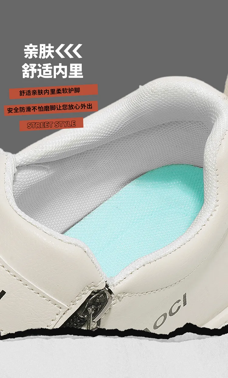 Zapatos de tablero casuales cómodos para hombres - Diseño sin cordones