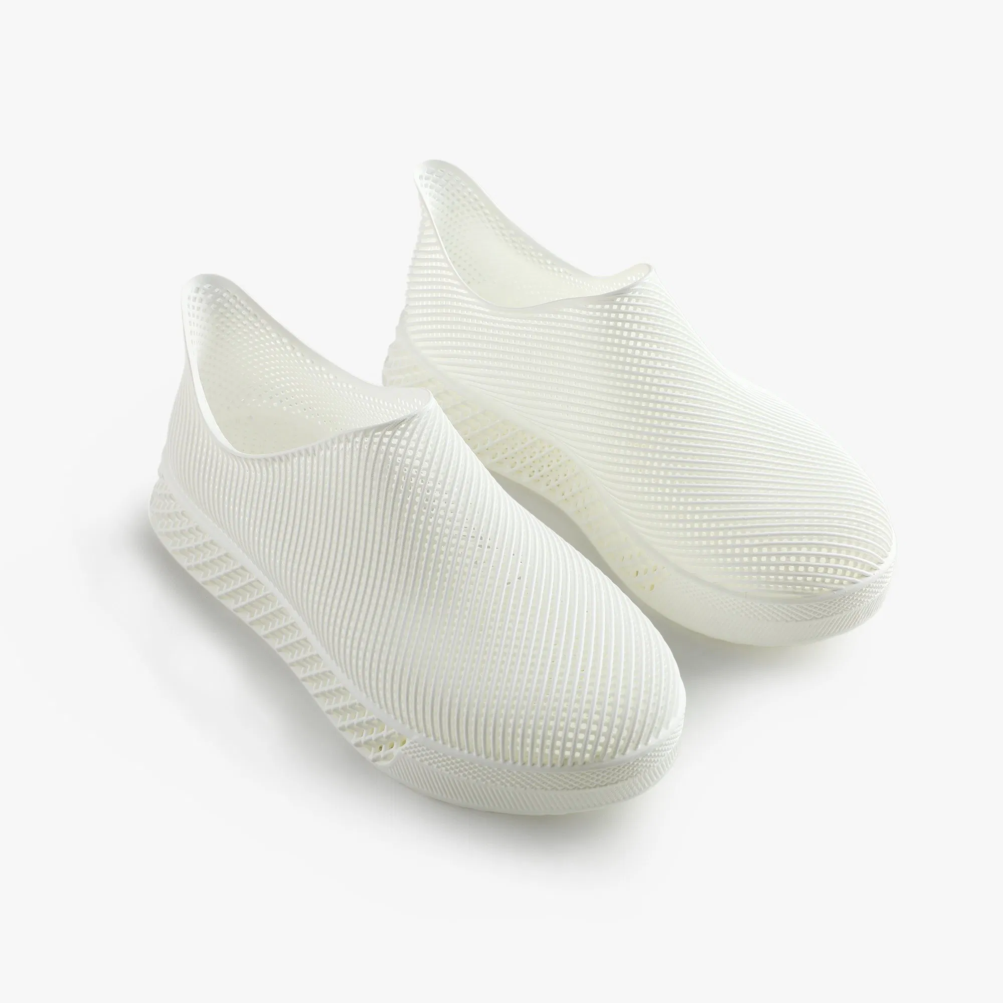 Zapato Impreso Nexbie Aeriscape 3D Zapatilla de Paseo Sin Cordones Cómoda Zapatos de Agua para el Desplazamiento Diario