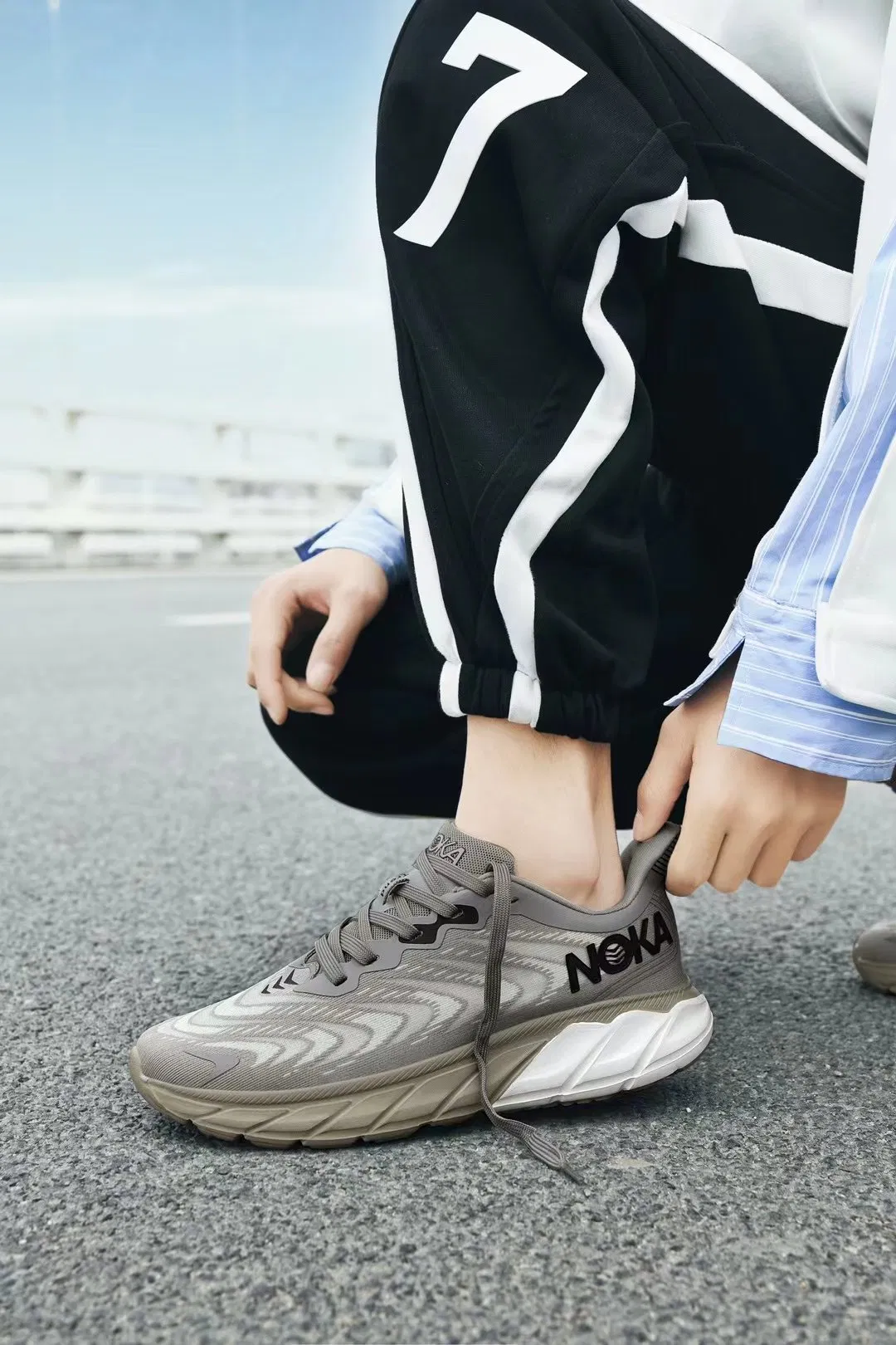 2024 Nuevos Zapatos de Moda Zapatos Deportivos Marca Calzado, Nuevo Estilo Casual Zapatillas para Correr para Hombres, Stock de Bajo MOQ Zapatos de Ocio Cómodos