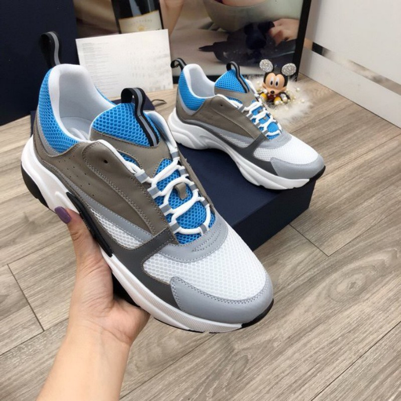 Nuevo Diseñador de Lujo Original 1: 1 Calidad de Diseñadores de Lujo Dr CD B22 Zapatos Zapatos Casual Deportivos para Hombres Zapatillas para Mujeres