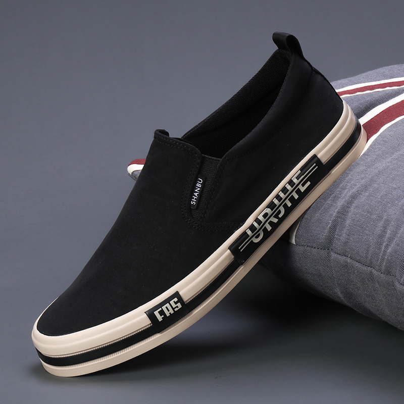 Venta al por mayor de fábrica, OEM, logotipo personalizado, clásico, vulcanizado, zapatillas informales, de paseo, modernas, para hombres, zapatos de lona