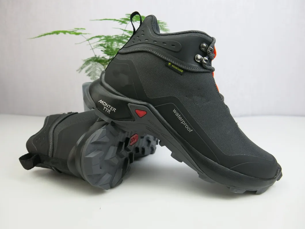 Zapatos de construcción impermeables MID - Botas de senderismo al aire libre