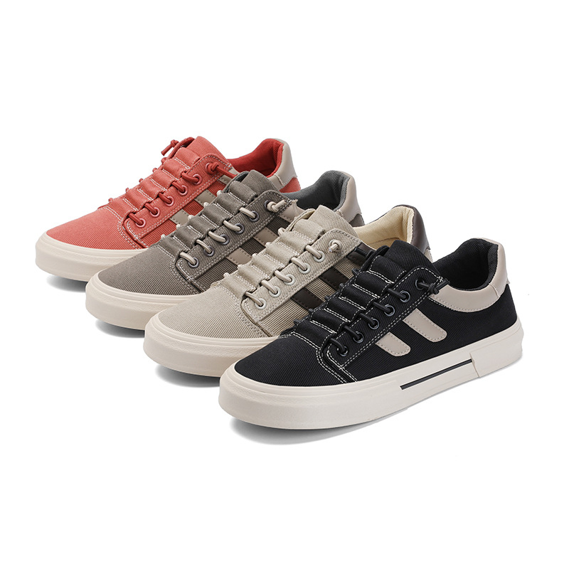 Zapatos deportivos de moda para hombres de alta calidad de fábrica en China, zapatillas de lona trendy