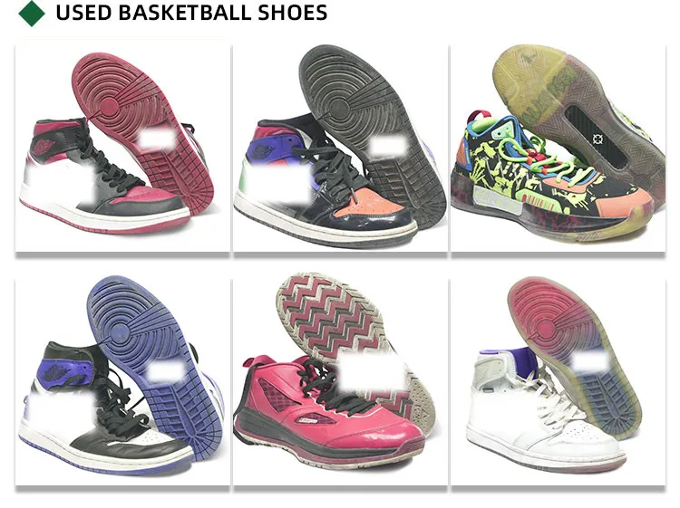 Zapatos de baloncesto usados