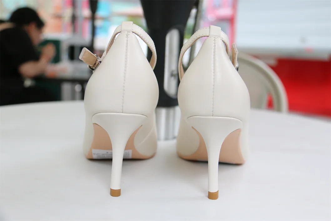 Zapatos de moda para mujer con tacón Mary Jane, vestidos de boda y fiesta al por mayor