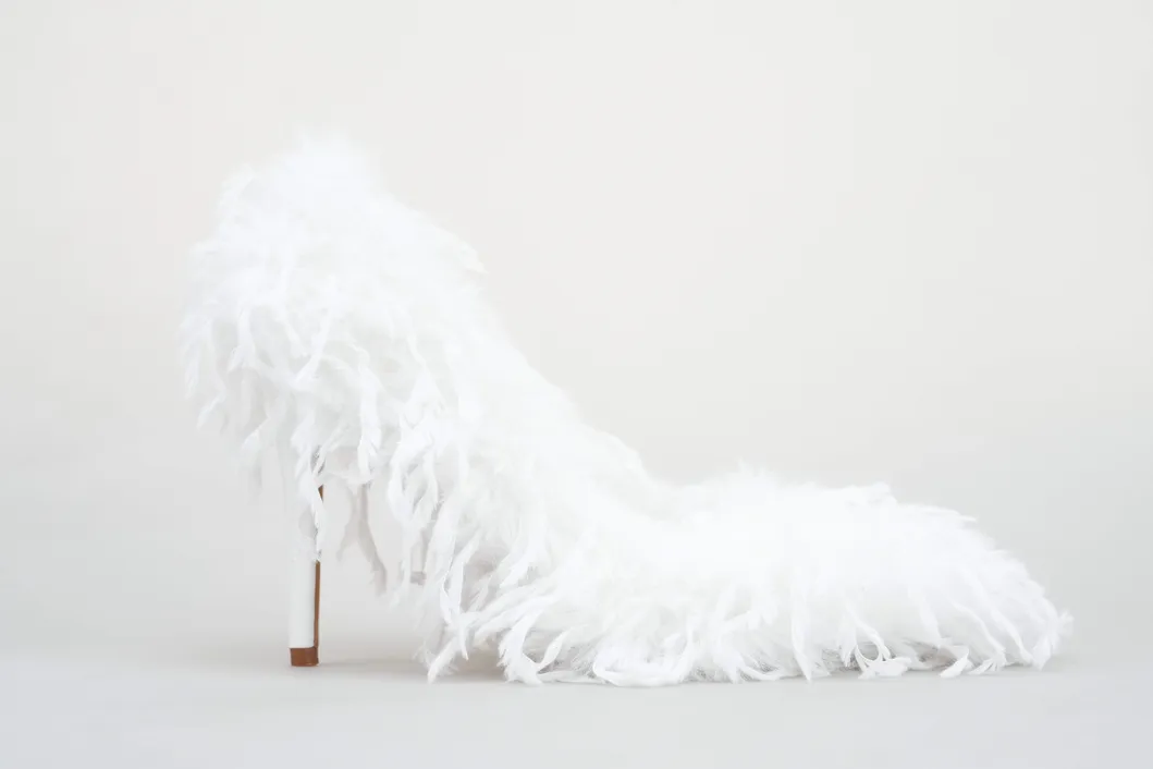 Últimas zapatillas de tacón alto de moda para fiesta, vestido de boda, calzado de novia