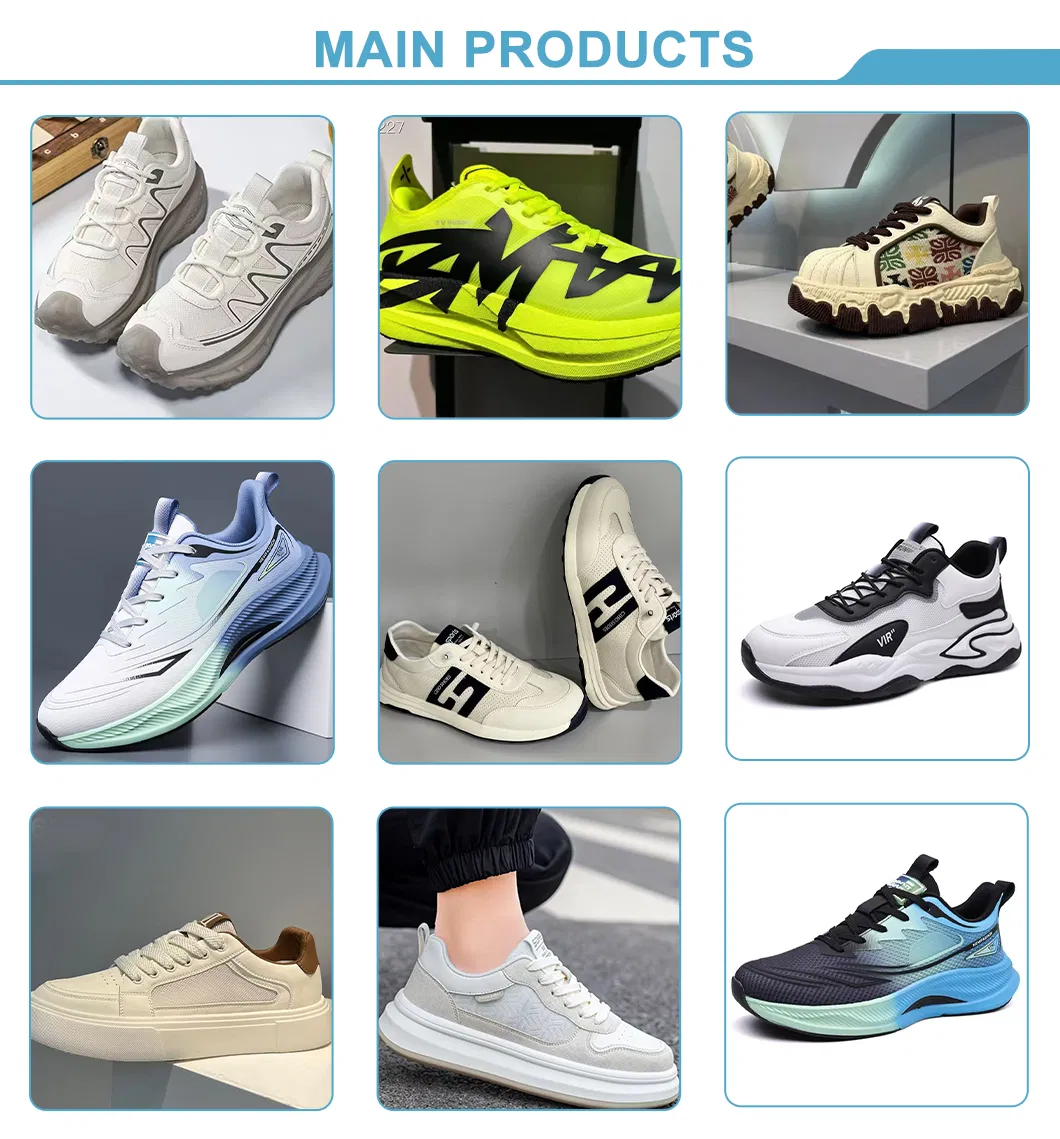 Zapatos de correr versátiles de punta redonda moldeados por inyección de larga duración para actividades al aire libre ligeras