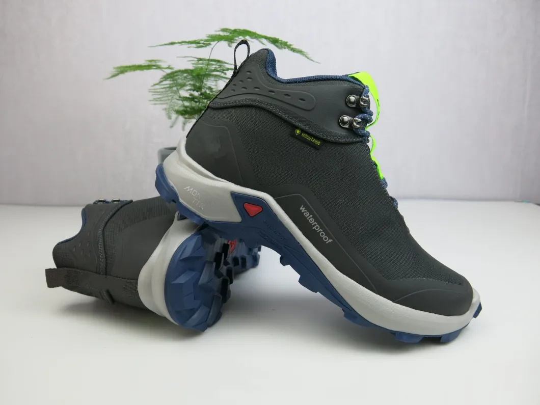 Zapatos de construcción impermeables MID - Botas de senderismo al aire libre