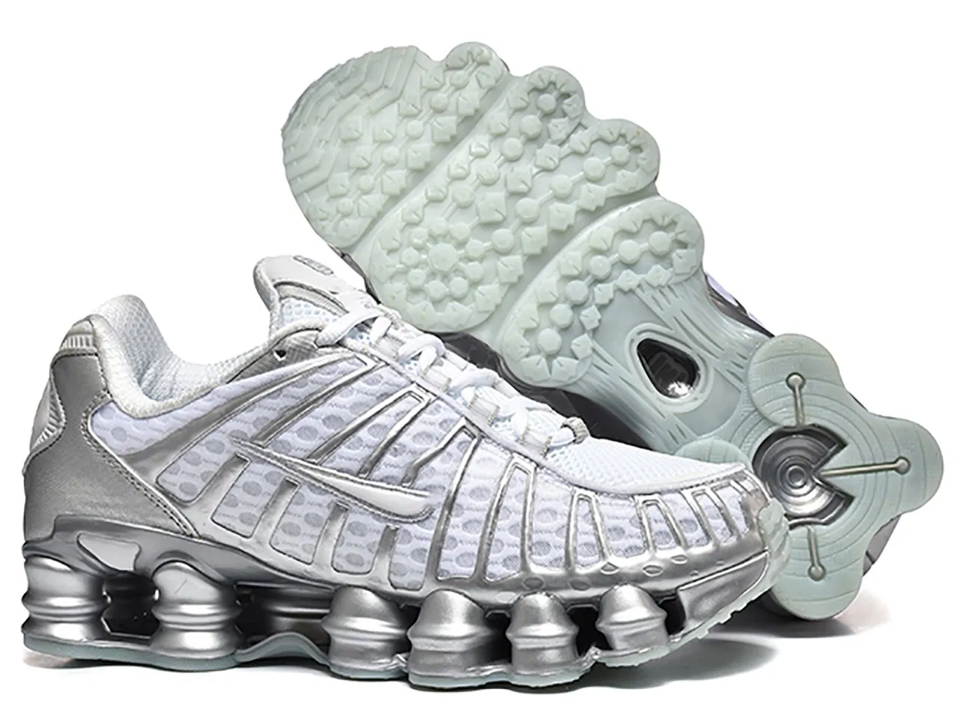Zapatos deportivos casuales React para correr de marca Shox baratos al por mayor para hombres y mujeres, fábrica de Putian
