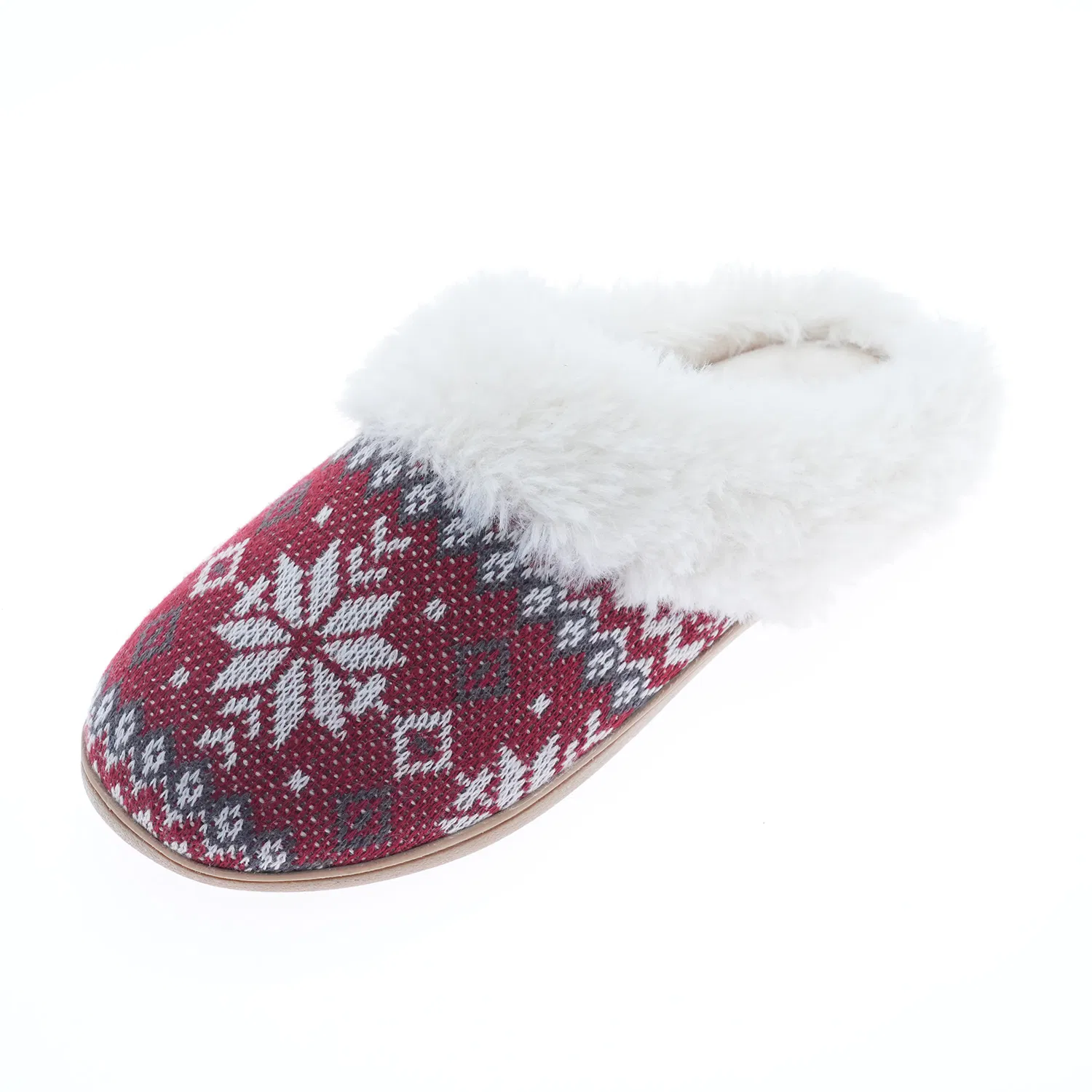 Cozy Red Women's Plush Slippers for Ultimate Comfort