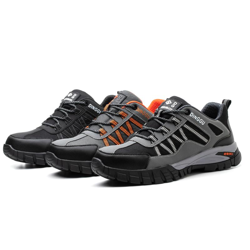 Zapatos de seguridad Dinggu con cumplimiento de estándares CE/ASTM
