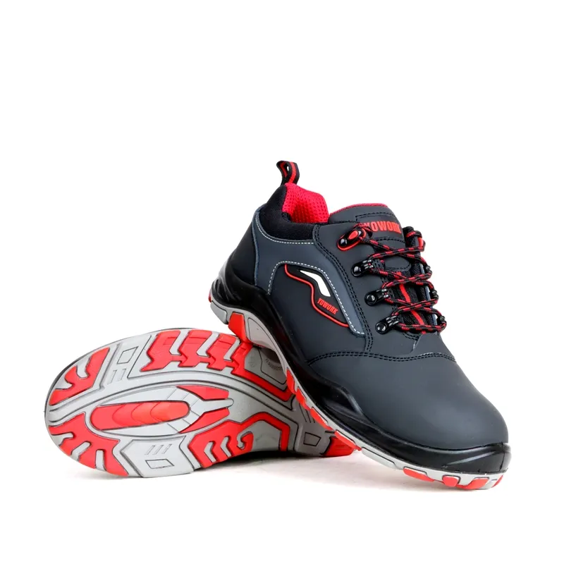 Zapatos de seguridad para hombres de construcción cómodos con protección para los dedos