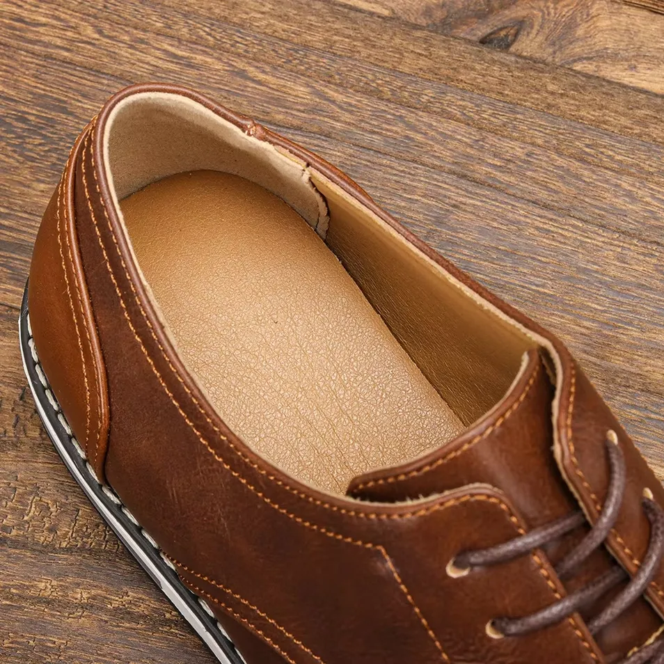 Zapatos de vestir ligeros y a la moda para hombres, ideales para reuniones sociales