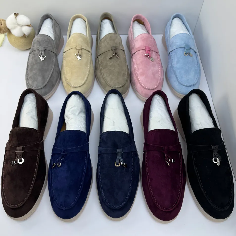 Mocasines de cuero detalle frontal