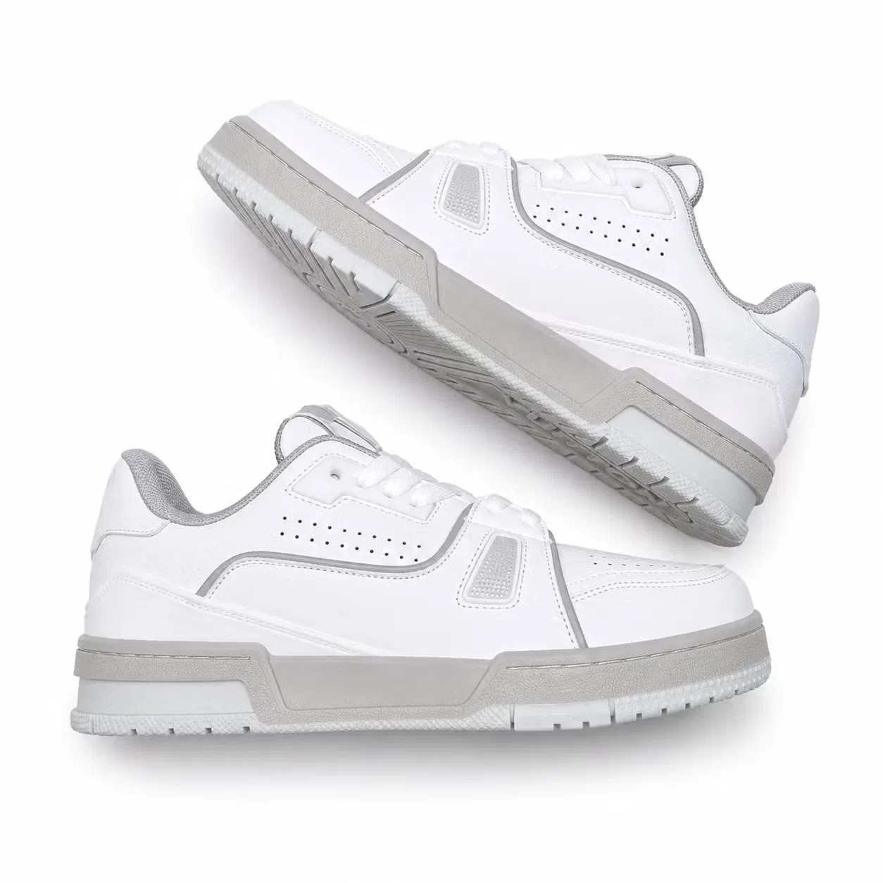 Zapatillas de skate casuales de bajo perfil al por mayor, zapatillas deportivas para caminar 1: 1 réplica