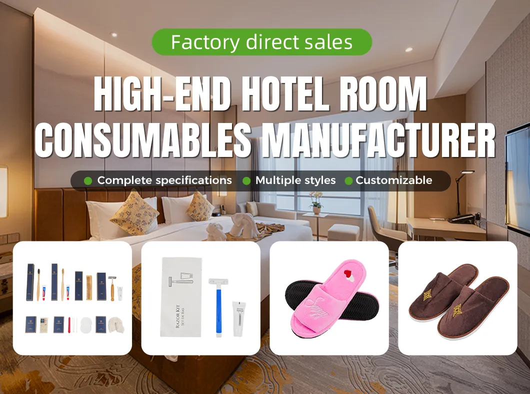 Zapatillas de hotel de terciopelo imitación con tela de waffle, combinación elegante