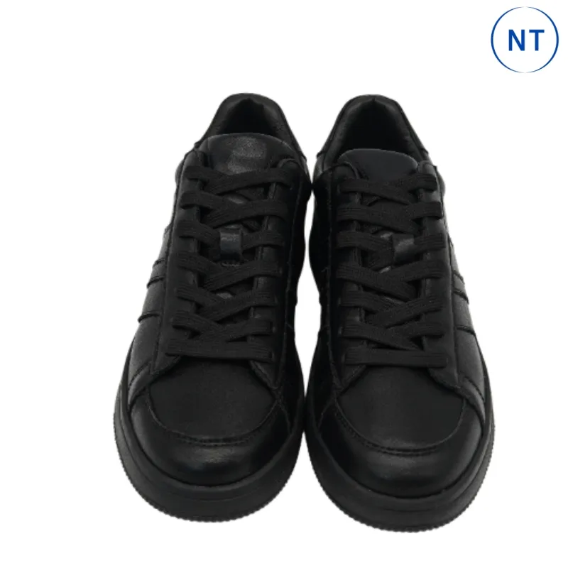 Hombres Calzado Casual de Piel de Cuero Dividido para Exterior Superior de Piel de Cerdo Suave y Confortable