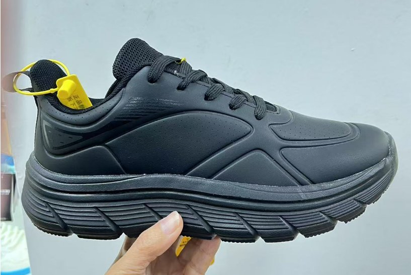 Zapatillas deportivas cómodas para parejas, zapatillas de correr de color negro