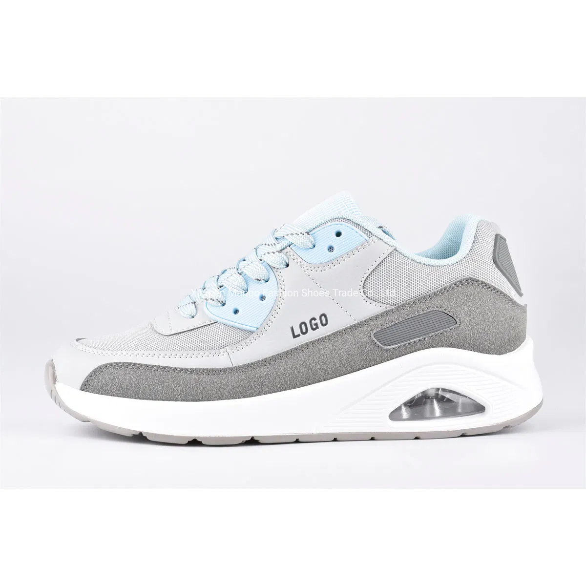 Nuevo estilo de mujer zapatillas acolchadas de aire de la superficie de Malla Ascensor Zapatillas Zapatillas Zapatillas ligeras