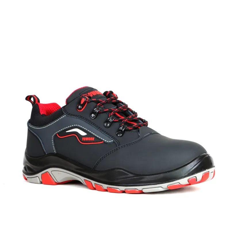 Zapatos de seguridad para hombres de construcción cómodos con protección para los dedos