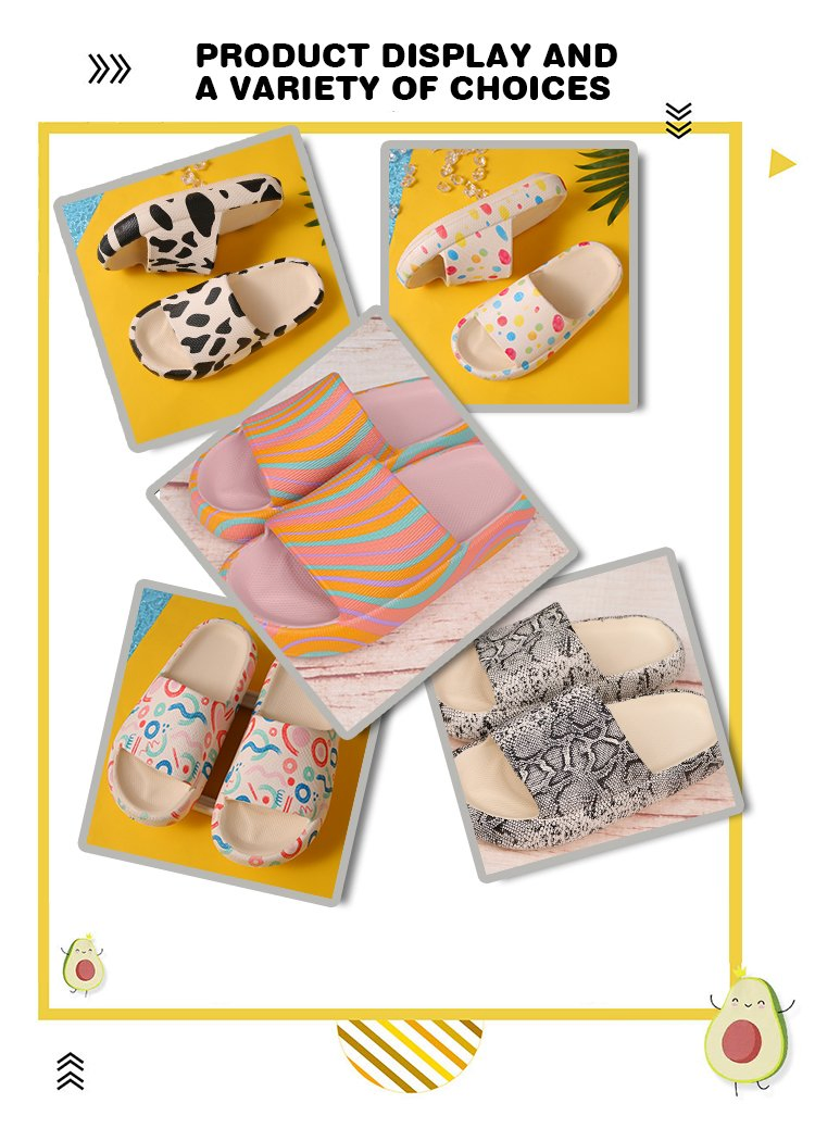 CE Alcance ISO9001 Bronax Joomra Happyflops Proveedor Exclusivo Zapatillas de Almohada Zapatillas Nubladas Diseño EVA Zapatillas