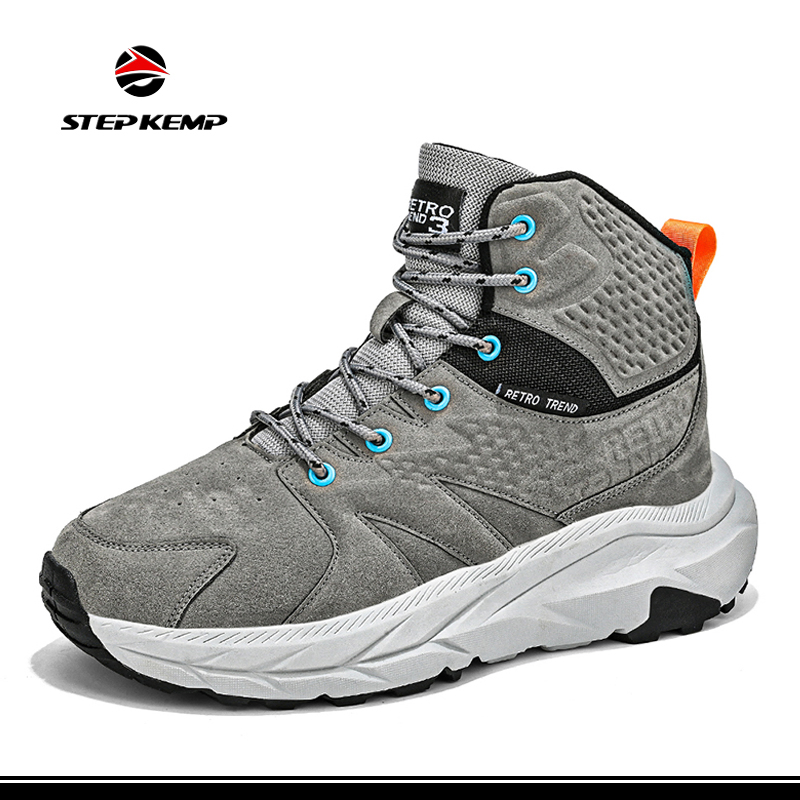 Botas de senderismo impermeables para hombres, calzado para actividades al aire libre, trekking y camping Ex-23h8276