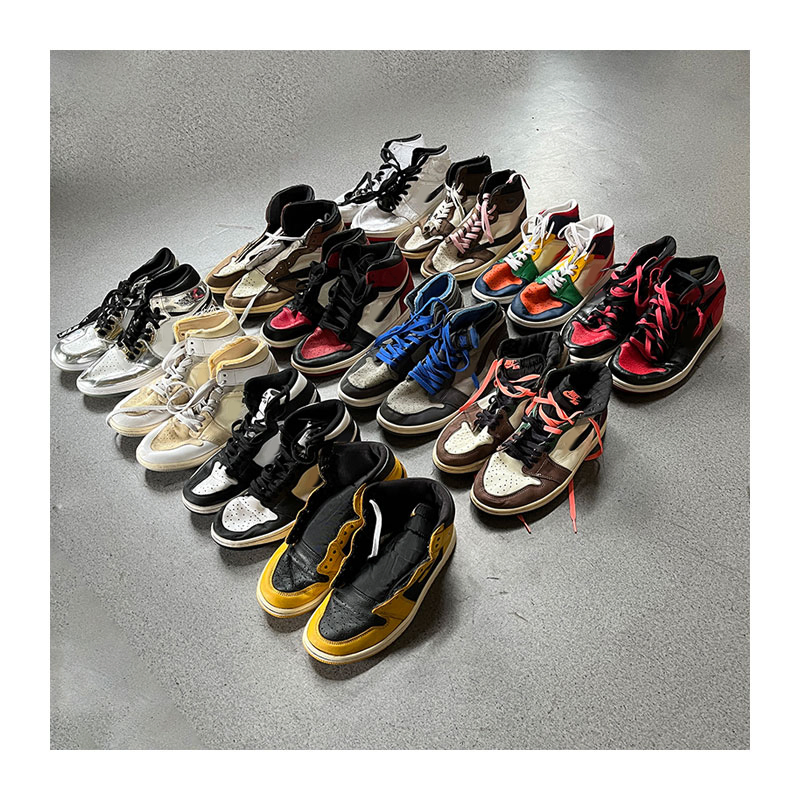 Zapatos de segunda mano de marca, zapatillas premium, tacones originales, chanclas de fútbol al por mayor, Vietnam