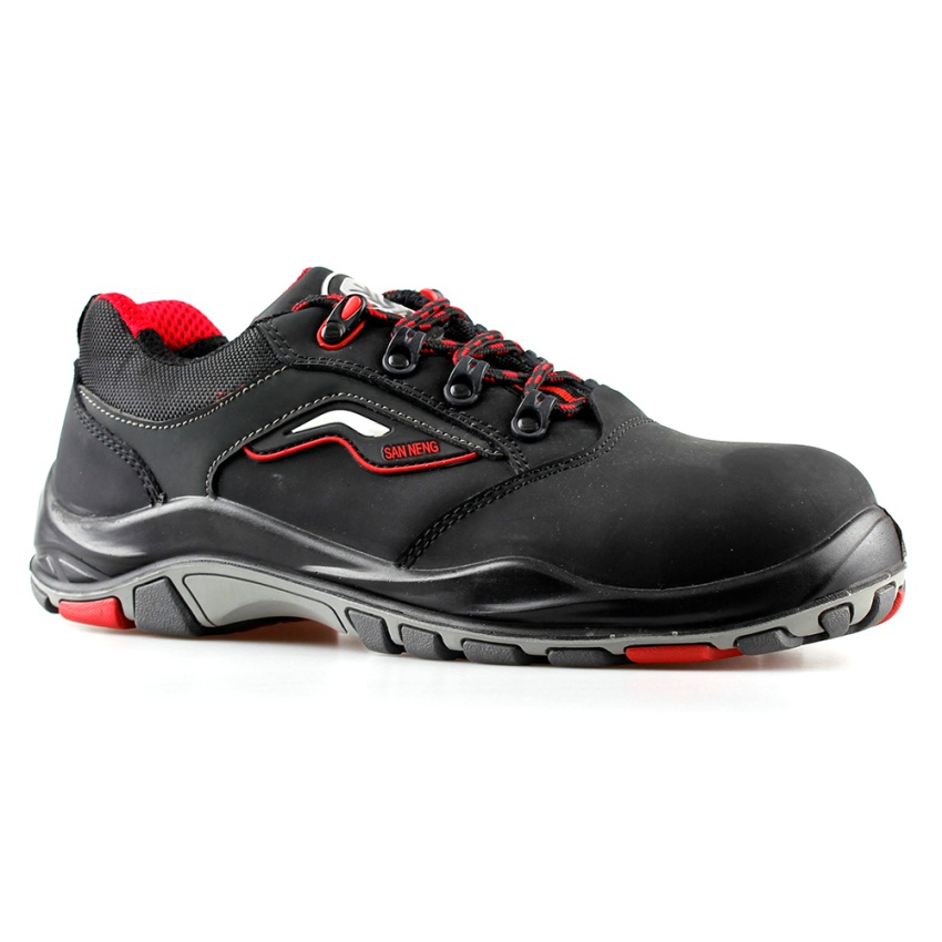 Zapatos de seguridad para hombres de construcción cómodos con protección para los dedos