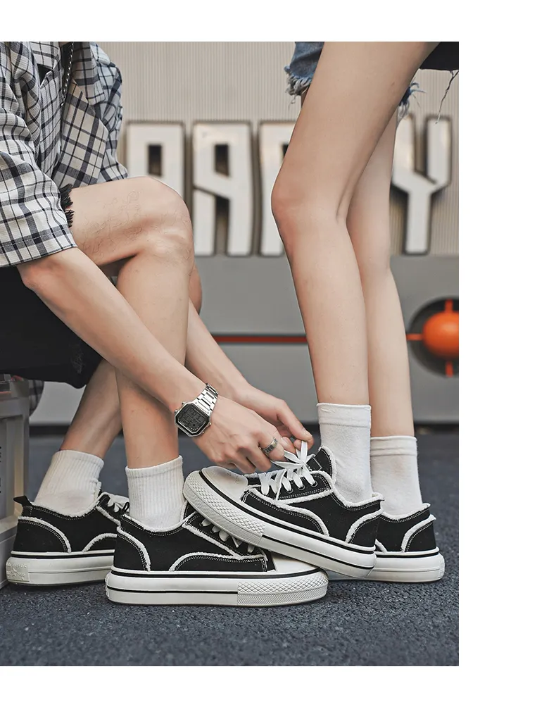 Zapatos de lona de moda, deportivos y casuales