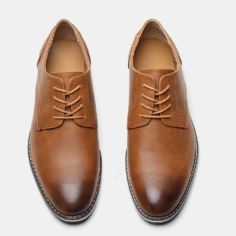 Zapatos de vestir ligeros y a la moda para hombres, ideales para reuniones sociales